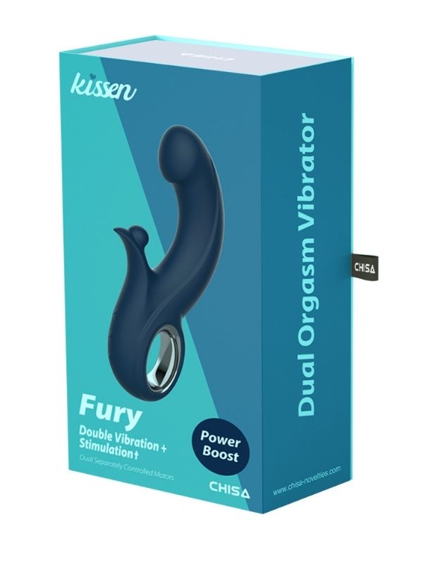 Fury 10 Modlu Güçlü Vibratör – 20,3 cm, IPX5