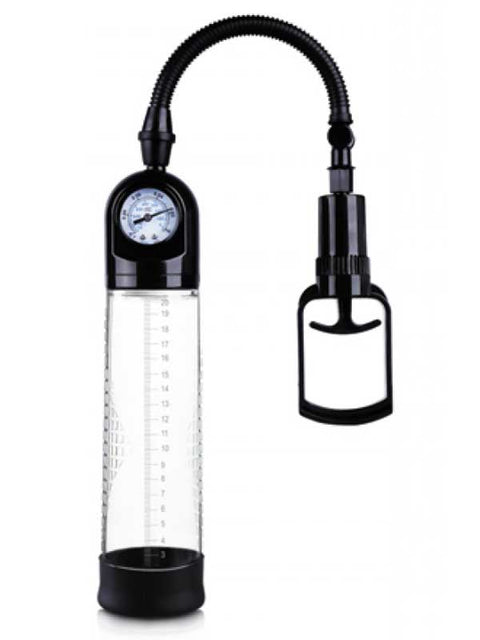 Gauge Pump Göstergeli Tetikli Penis Pompası – 20 cm