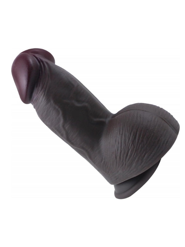 geniş çaplı vakum tabanlı silikon dildo – görsel 3