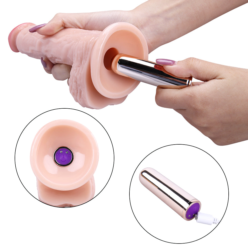 Gerçekçi Vibratör 21 cm – 385 g