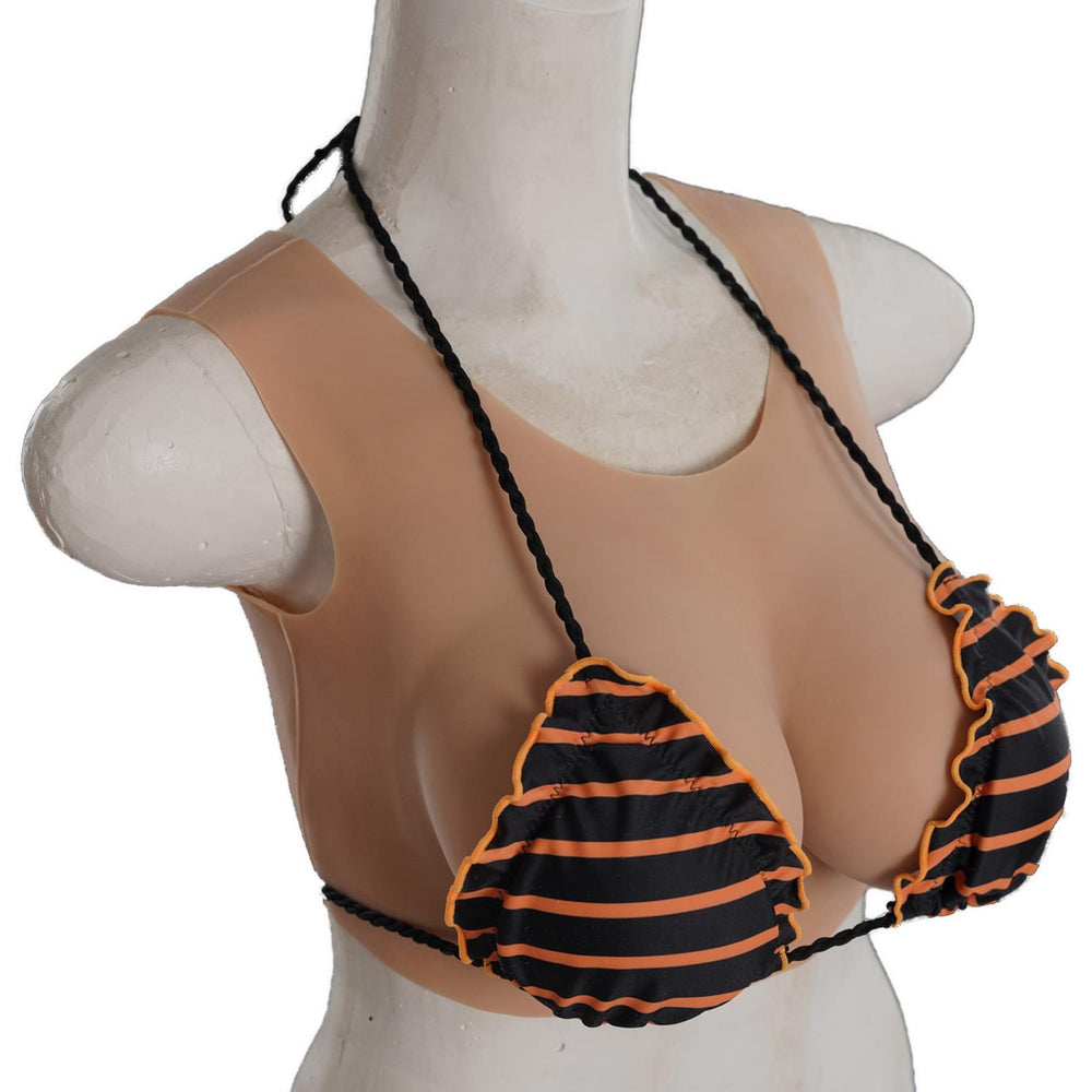 Giyilebilir Silikon Göğüs C Cup Küçük Boy – Sarışın Varyant