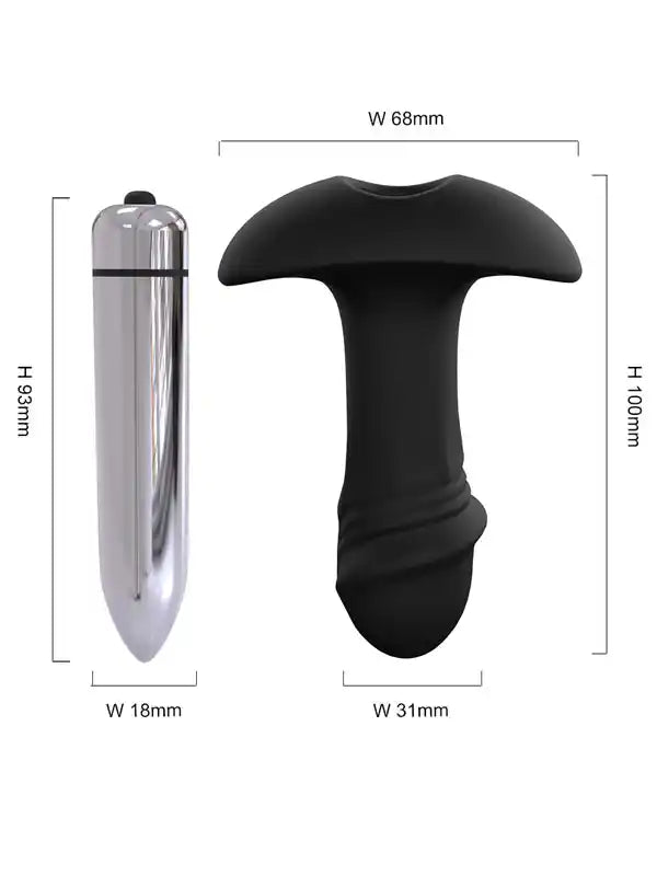 giyilebilir titreşimli anal plug – görsel 3