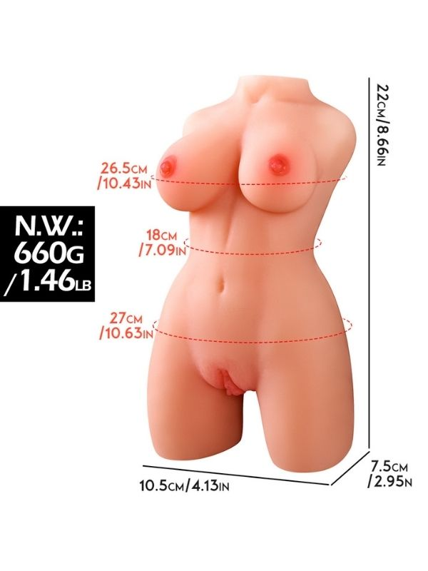 660 g göğüslü mastürbatör – görsel 2
