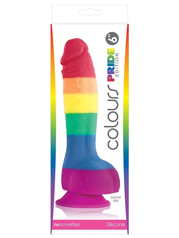 gökkuşağı renkli realistik penis – görsel 2