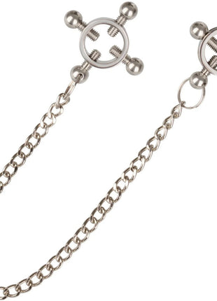 Calexotics Grips 4 Point Nipple Press with Chain Göğüs Klipsi