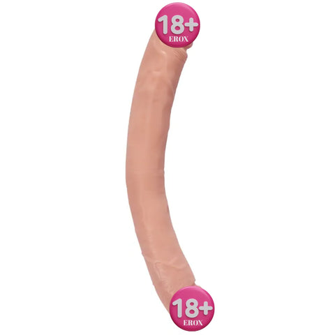 Grove 33 cm Esnek Çift Taraflı Damarlı Realistik Penis