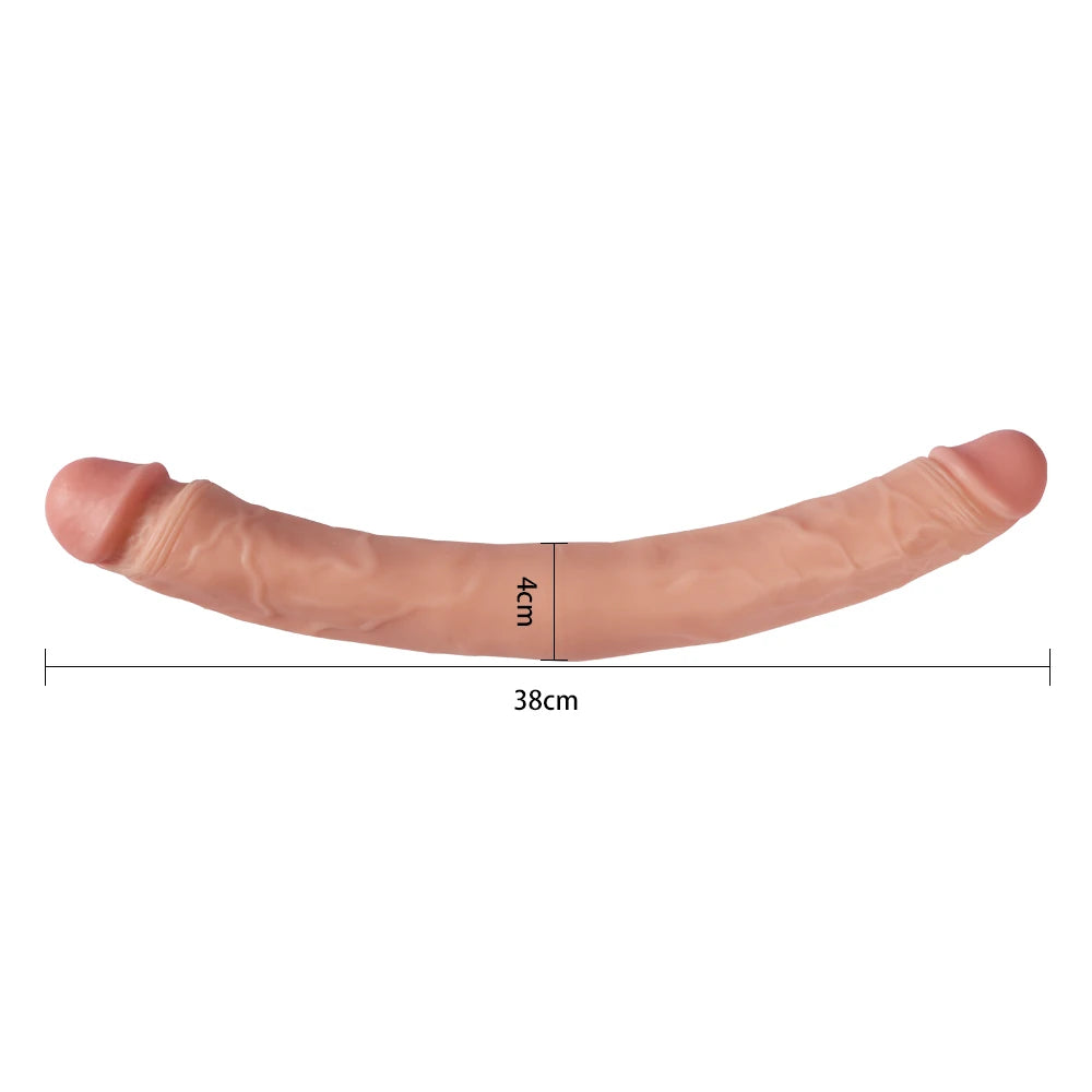 Grover çift taraflı realistik penis – görsel 5