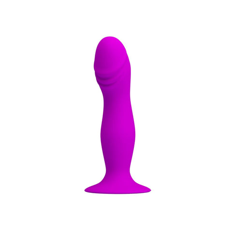 Güçlü Vantuz Tabanlı Yumuşak Silikon Anal Plug 15,5 cm