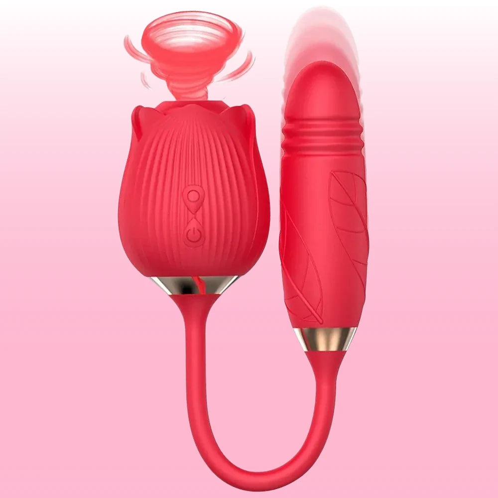 gül emişli ve itmeli vibratör – görsel 1