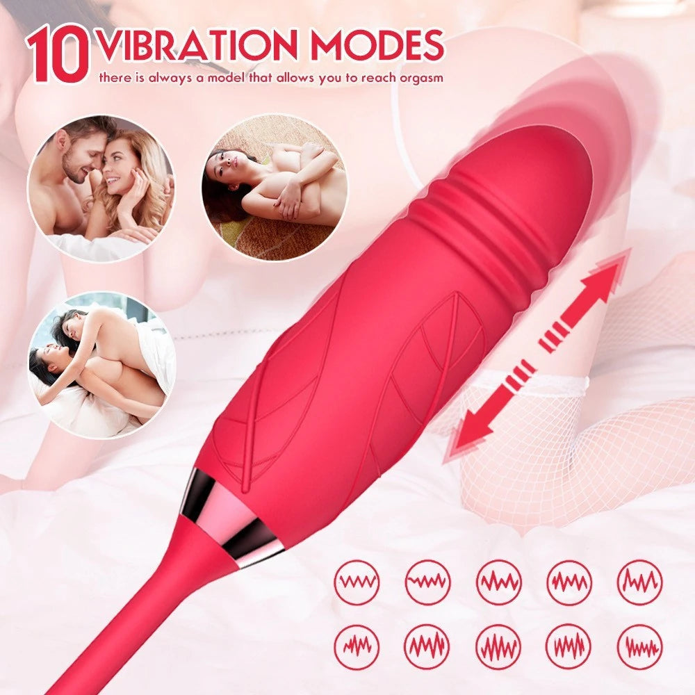gül emişli ve itmeli vibratör – görsel 4