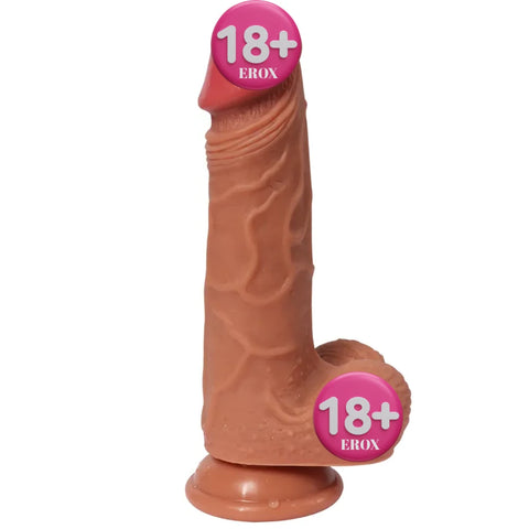 Hansen Natural Doku Titreşimsiz Realistik Penis – 21 cm