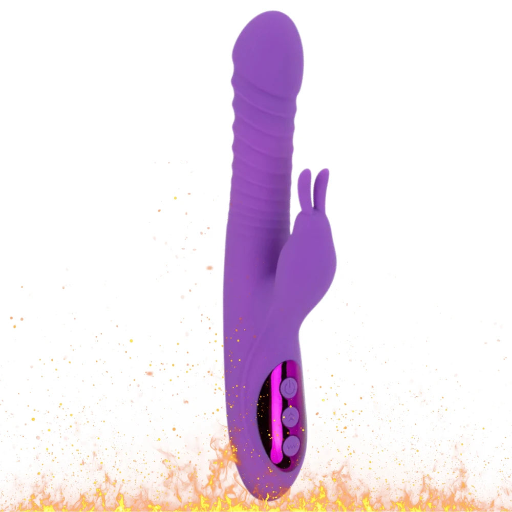 Heating Thrusting ısıtmalı rabbit vibratör – görsel 1