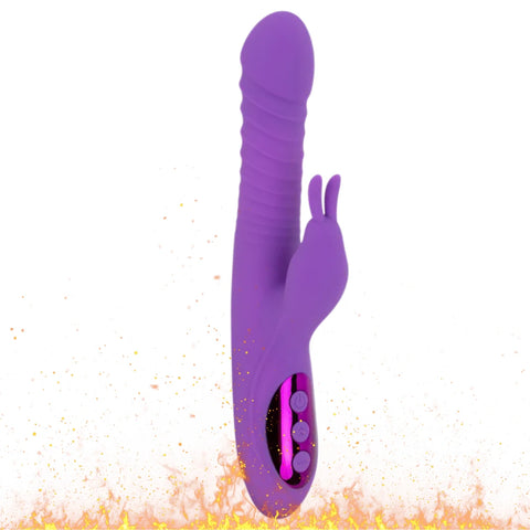 Heating Thrusting Isıtmalı ve İtmeli Çift Motorlu Rabbit Vibratör
