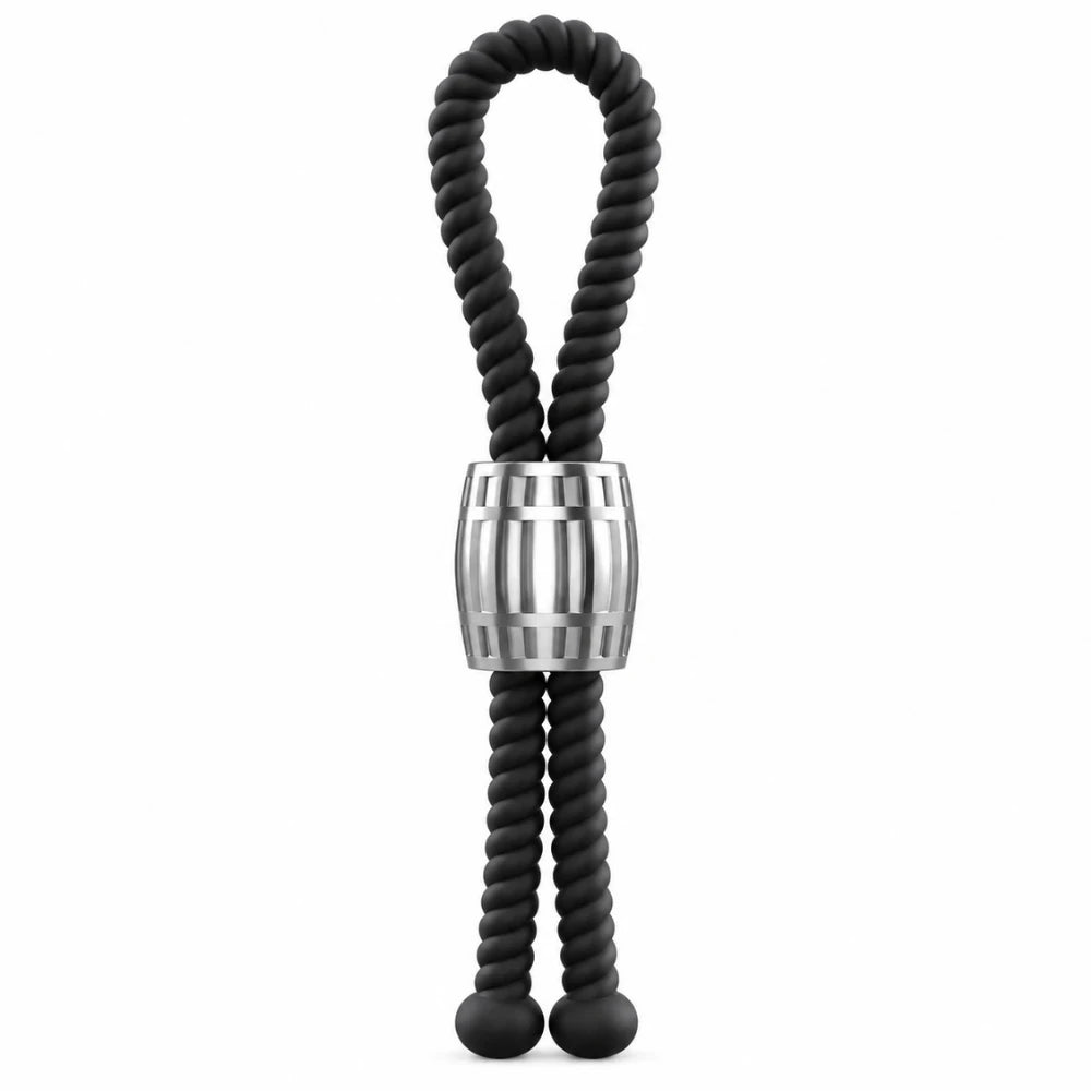 Heavy Rope Ayarlanabilir Ağırlıklı Silikon Halka 84 g – Siyah