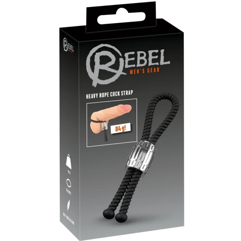 Heavy Rope ayarlanabilir ağırlıklı penis halkası – görsel 4