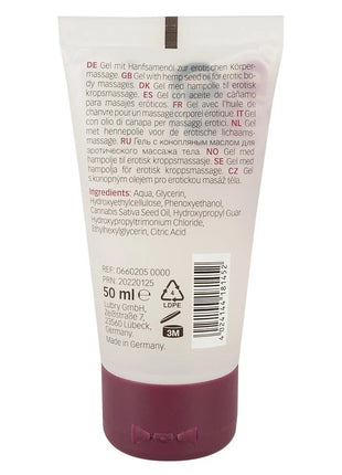 Just Play Erotic Gel Hemp Seed Kayganlaştırıcı Jel 50 Ml.