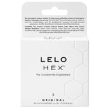 Hex Original lateks prezervatif – görsel 1