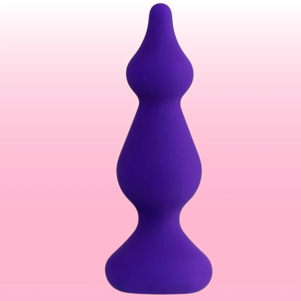 Heyx 3 boğumlu silikon anal plug – görsel 2