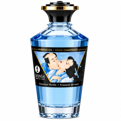 Hindistan Cevizi Aromalı Nefesle Isınan Yenilebilir Masaj Yağı 100 ml
