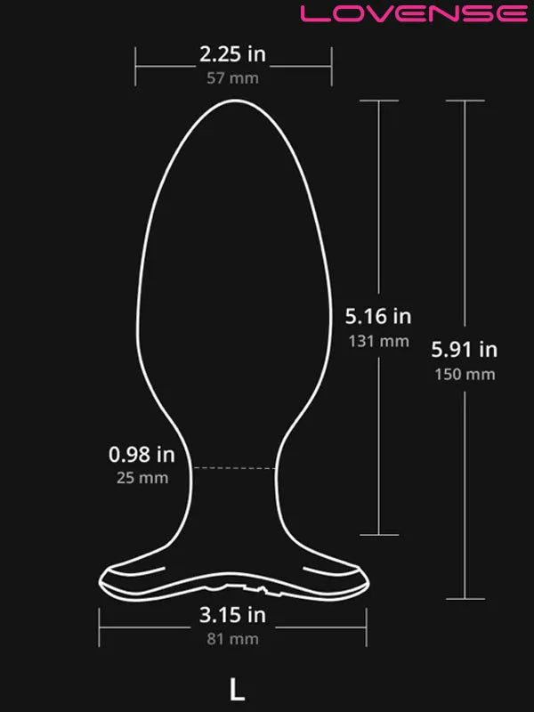 Hush 2 2,25 inç telefon kontrollü anal plug – görsel 4