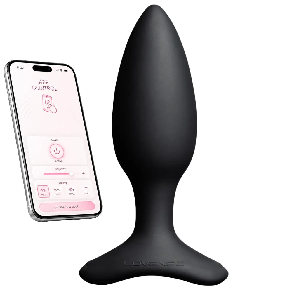 Hush 2 Küçük Boy 38 mm Telefon Kontrollü Anal Plug