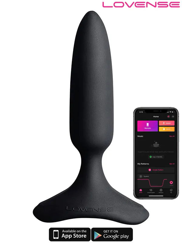 Hush 2 1 inç telefon kontrollü anal plug – görsel 1