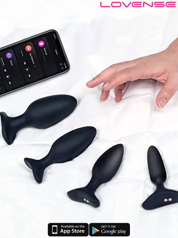 Hush 2 1 inç telefon kontrollü anal plug – görsel 2