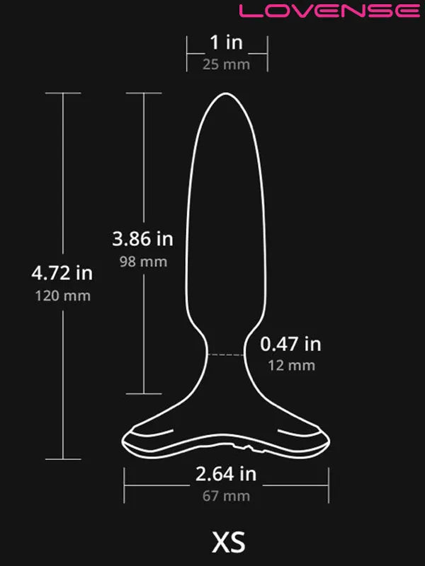 Hush 2 1 inç telefon kontrollü anal plug – görsel 4