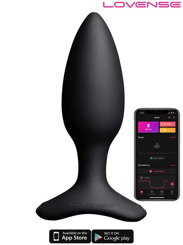 Hush 2 1,5 inç telefon kontrollü anal plug – görsel 1