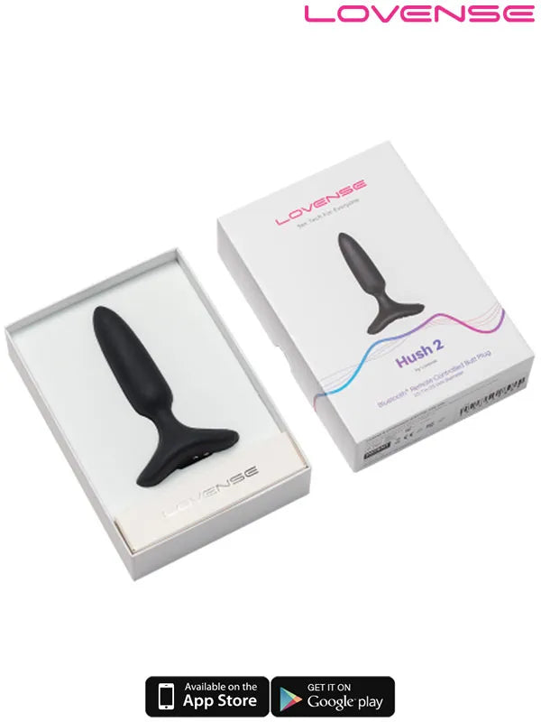 Hush 2 1,5 inç telefon kontrollü anal plug – görsel 5