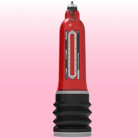 Hydro7 Su Bazlı Hidro Penis Pompası – Kırmızı