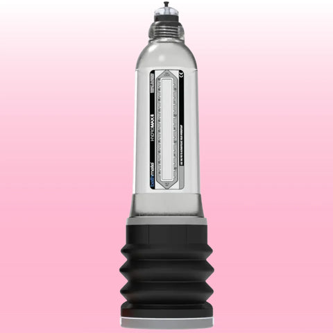 HydroMax8 Körüklü Su Bazlı Penis Pompası – Şeffaf