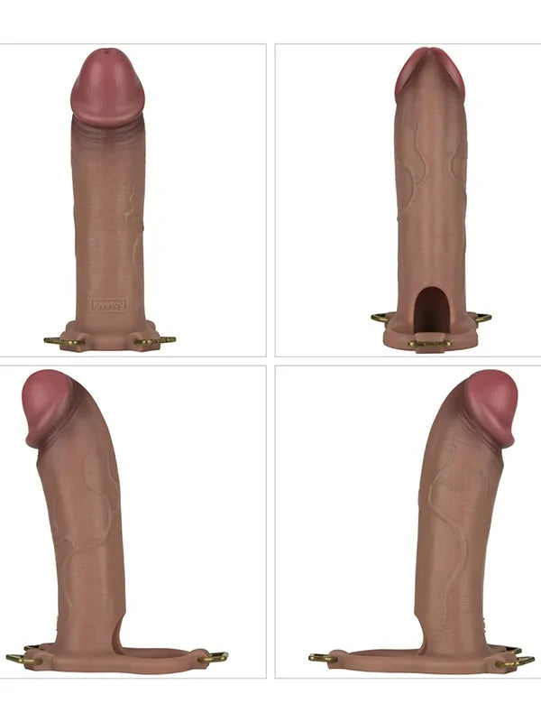 içi boş kemerli silikon penis seti – görsel 3