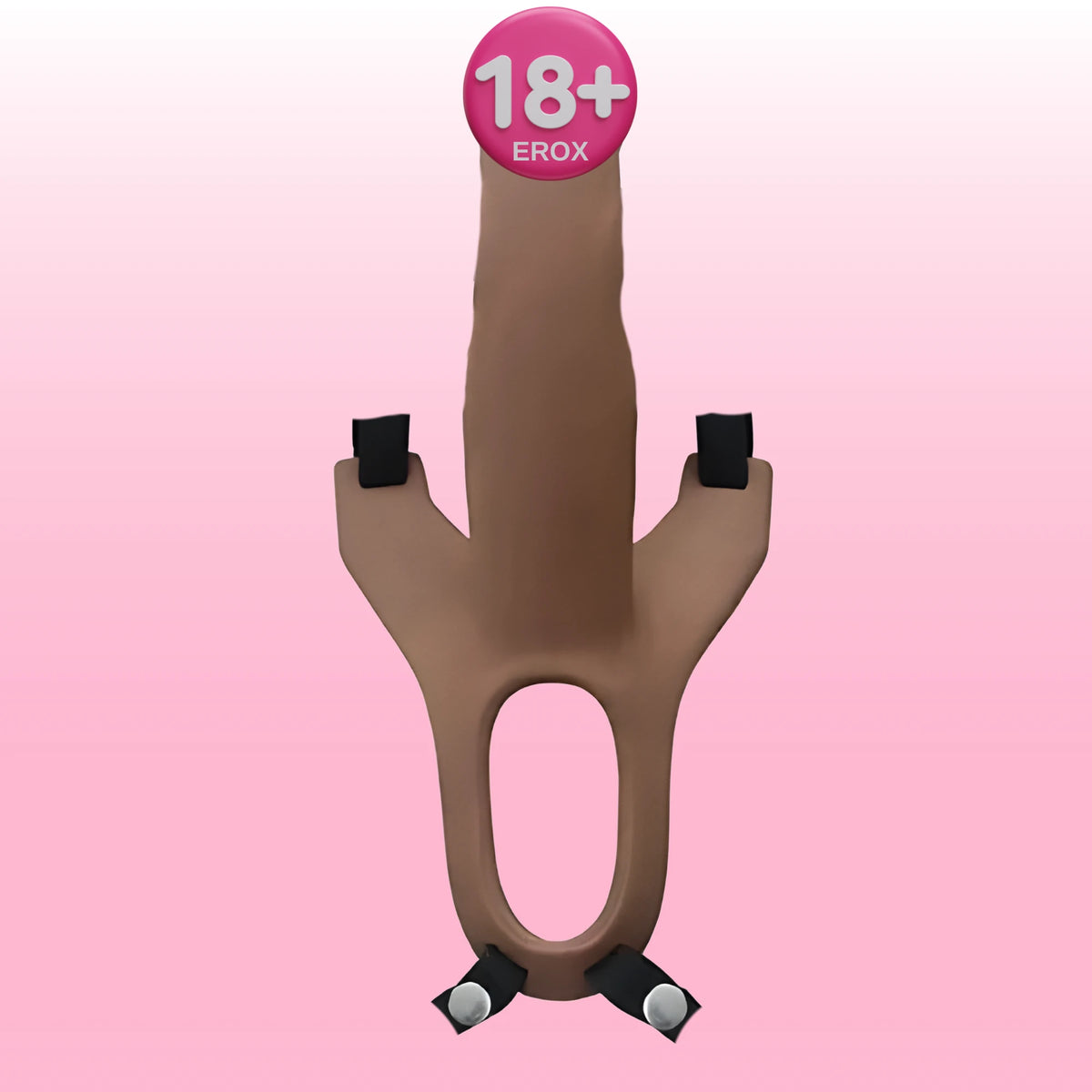 içi boş kemerli penis 17 cm ten rengi – görsel 1