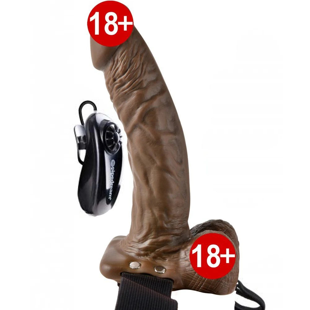 içi boş titreşimli kemerli penis esmer – görsel 1