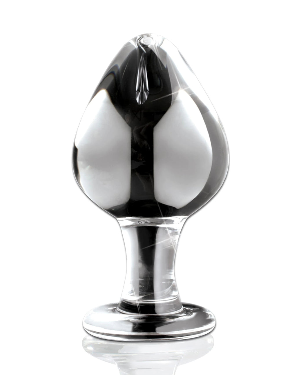 Icicles No. 25 El Yapımı Cam Anal Plug 9 cm