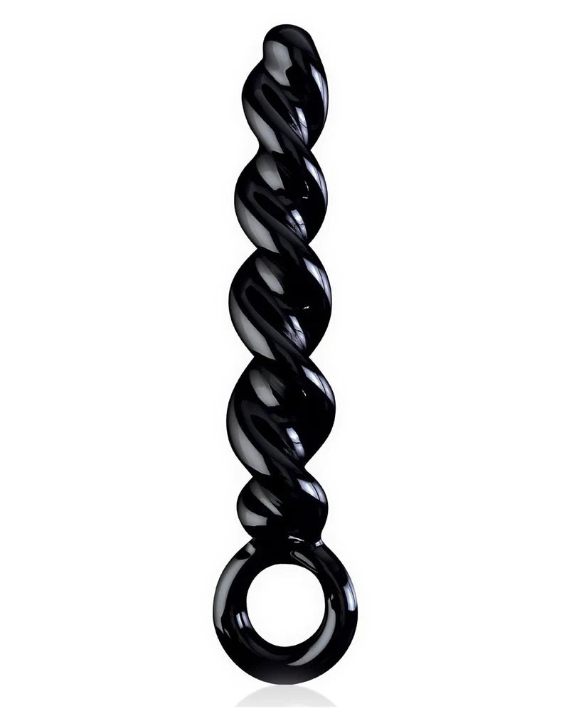 Icicles Sıcak ve Soğuk Kullanıma Uygun Cam Dildo 12,4 cm