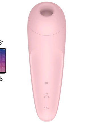 Satisfyer Curvy 2+ Pink Telefon Kontrollü Emiş Vibratör