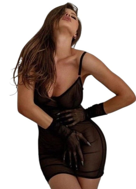 Erox Fantasy Wear Daria Özel Tasarım Tül Gecelik