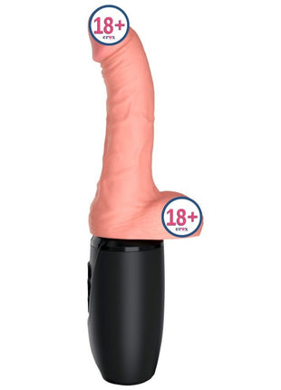 King Cock Plus 6.5 Inch Thrusting Cock With Balls Isıtmalı ve Hareketli Penis