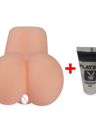 Meyrabest Sexy Çift Girişli Anal Vajinal Yapay Vajina Mastürbatör + Kaydırıcı