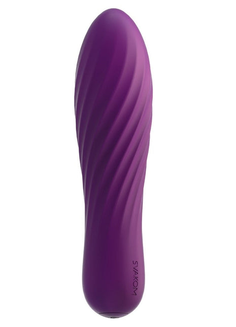Svakom Tulip 10 Modlu Güçlü Mini Vibratör-Purple