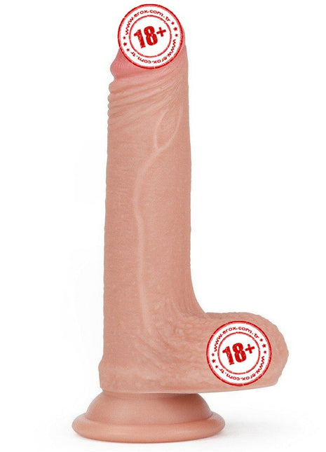 Lovetoy Dual Layered Silicone Cock 18 cm Realistik Penis LV4001F