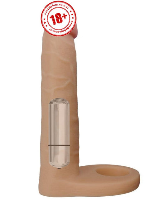 Lovetoy The Ultra Soft Double 17.8 cm Titreşimli Anal Penis LV1133