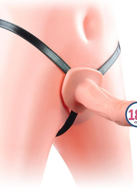 Lovetoy İçi Boş Unisex Kullanılabilen 17 Cm Belden Bağlamalı Penis