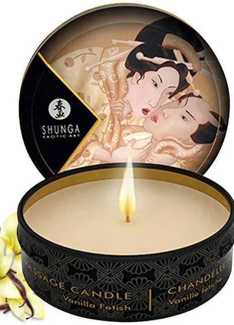Shunga Mini Massage Candle Vanillie 30 Ml Erotik Masaj Mumu