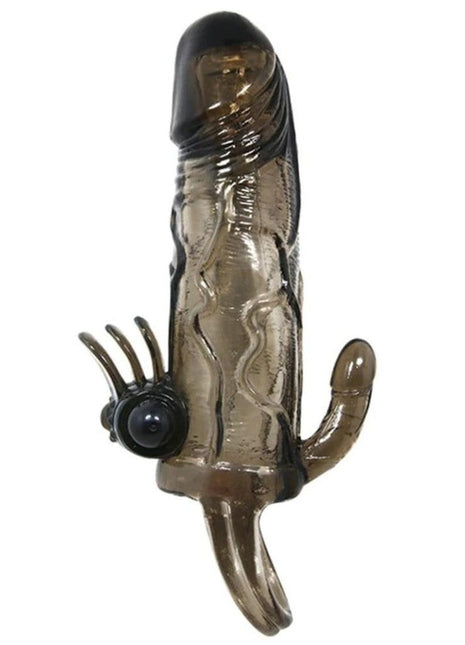 Baile Brave Man Penis Sleeve Klitoral ve Anal Uyarıcılı Titreşimli Penis Kılıfı