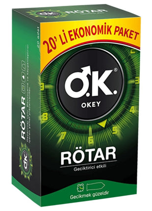 Okey Rötar 20'li Prezervatif