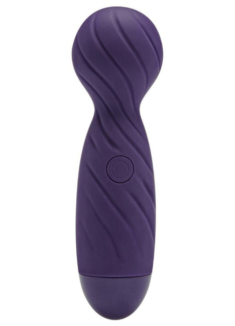7 Farklı Titreşim Modlu Ekstra Uyarıcı Gövde Yüzeyli Mor Masaj Vibratörü