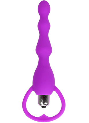 Erox Anal Fantasy Boğumlu Titreşimli Anal Vibratör-Purple